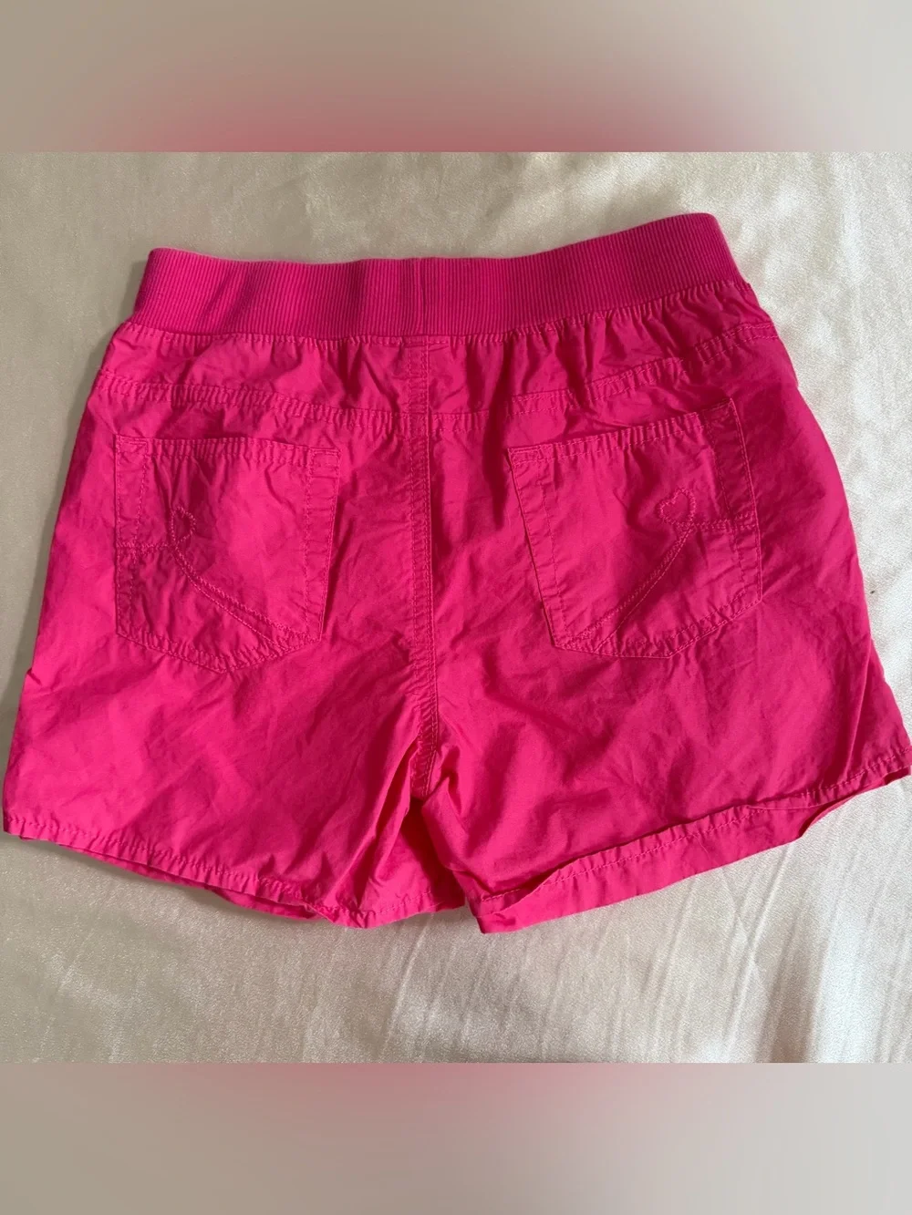 The Children's Place Girls' Elastic Waist Active Cotton Shorts Hot Pink Size14